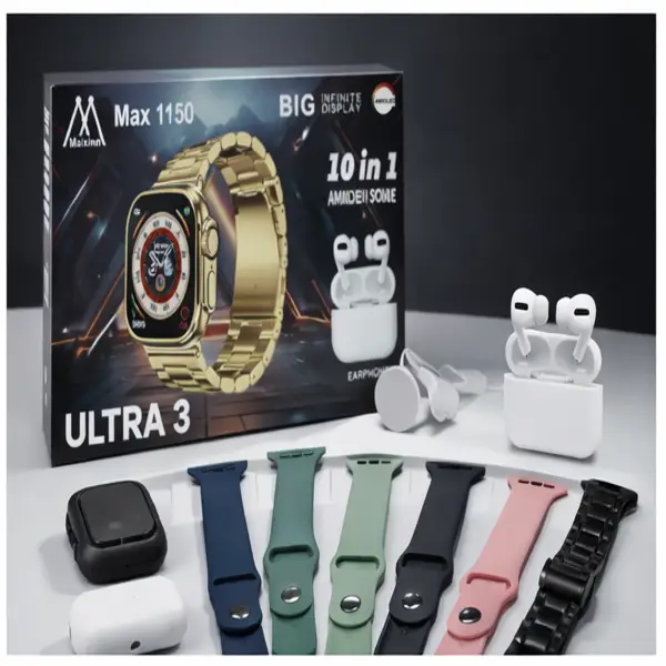 Premium Gold Smart Watch – Luxury Smartwatch - Image 3