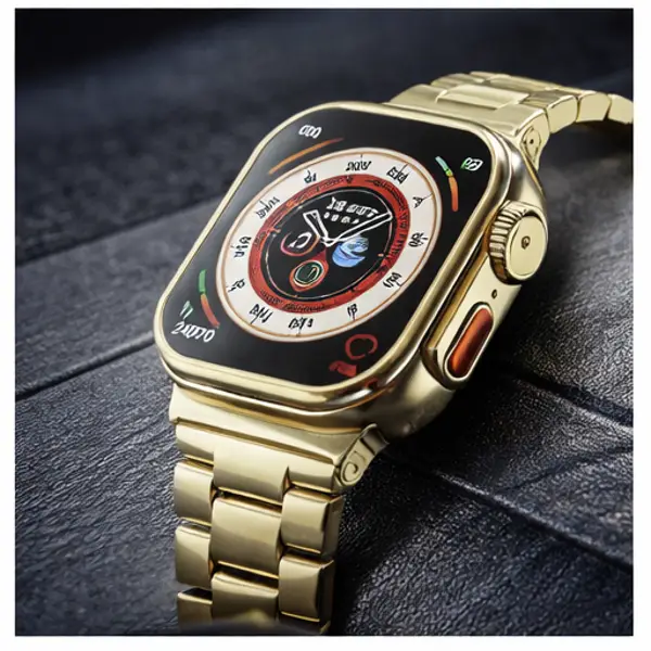 Premium Gold Smart Watch – Luxury Smartwatch